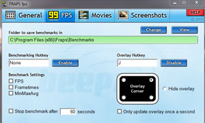 פראפס 3.2.3  / Fraps 3.2.3