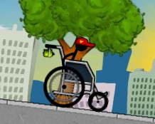 גיבור בכסא גלגלים