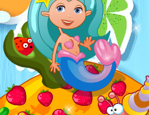 עוגת בת הים הקטנה