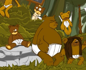 הטלת דובונים