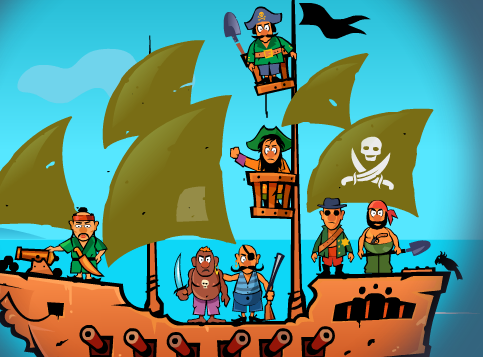 מחסלים את הפיראט