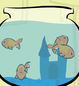 דגי הזהב והמחבת