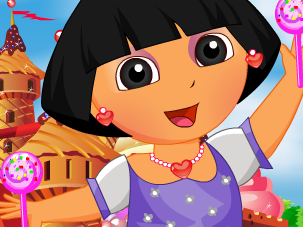 דורה בעולם הממתקים