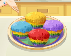 כיתת בישול: עוגות צבעוניות