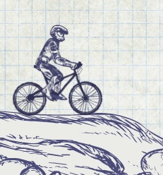 רכיבה במחברת