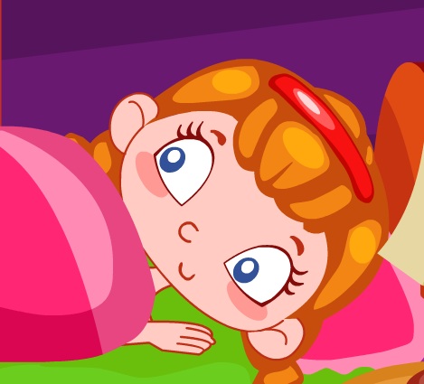 שרה המפוזרת הולכת לישון