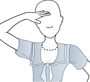 מעצבת האופנה: תלבושת מלחית