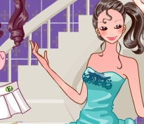 הלבישו את השחקנית