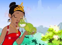 הלבשת הנסיכה והצפרדע