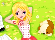 הנערה באביב