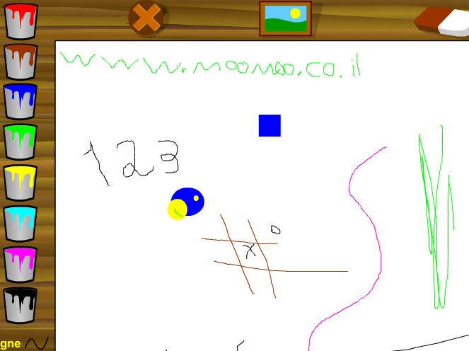 לוח ציור באינטרנט