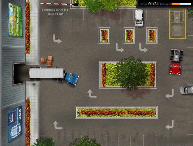 החניית משאית