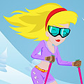 מימי יוצאת לסקי