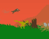 דינוזאור בבריחה