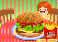 הכינו המבורגר דלוקס