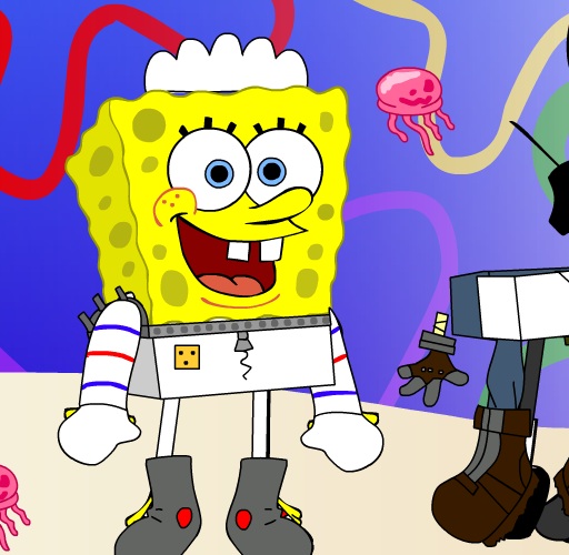 הלבשת בוב ספוג