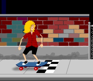 סקייטבורד ברחוב 