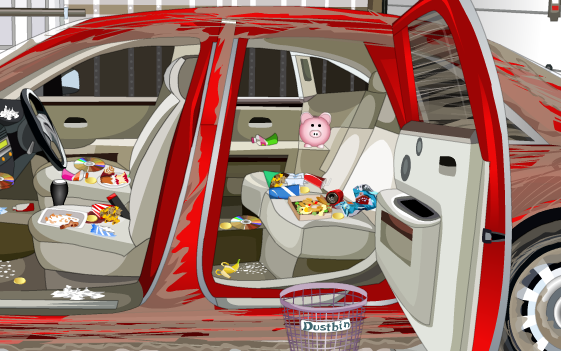 ניקוי האוטו