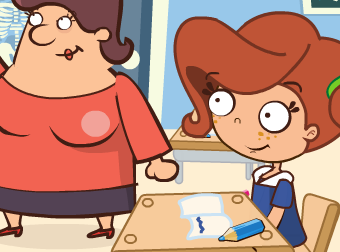 שרה המפוזרת: בבית הספר