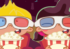 זוג האוהבים בקולנוע