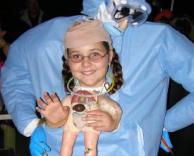 תחפושת מקורית לפורים - תינוקת