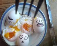 ביצים מפוחדות