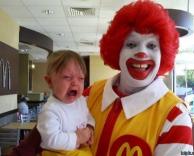 מקדונלדס מפחיד תינוקות