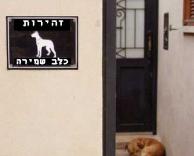 זהירות!! כלב שמירה.. קטן