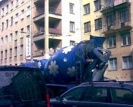 מערבל בטון ידידותי לסביבה