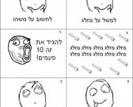 כשאני חושב הרבה על מילה