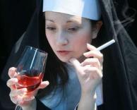 נזירה בדיכאון