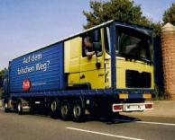 באיזה כיוון המשאית
