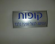 הכניסה לקופות בלבד