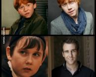 שחקני הארי פוטר בעבר ובהווה