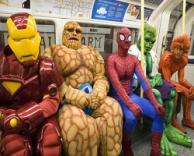 גיבורי העל ברכבת