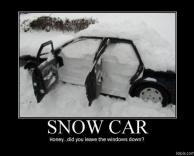 מכונית שלג