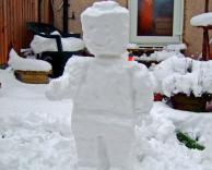 איש שלג לגו