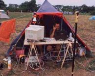 מחשב באוהל
